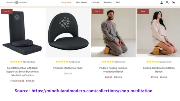 Mindful & Modern Meditation Cushions